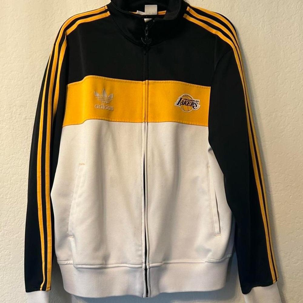 Vintage Adidas Los Angeles Lakers Track Jacket | Retro Athletic Jacket
